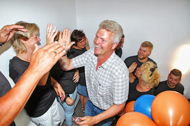 Gratulation vom Team