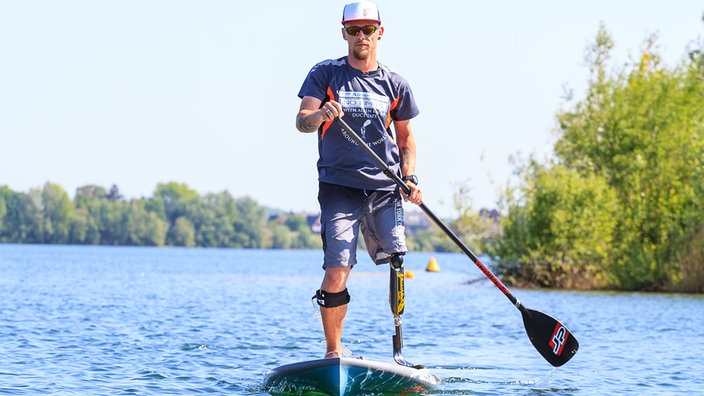 Matthias Wagner beim 2. Ostsee-Meeting für Menschen mit Handicap