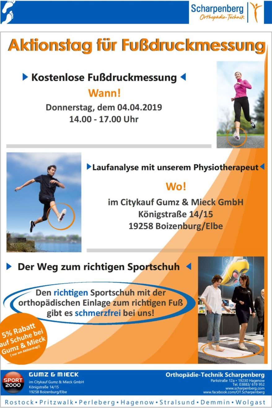 Tag der Fußgesundheit