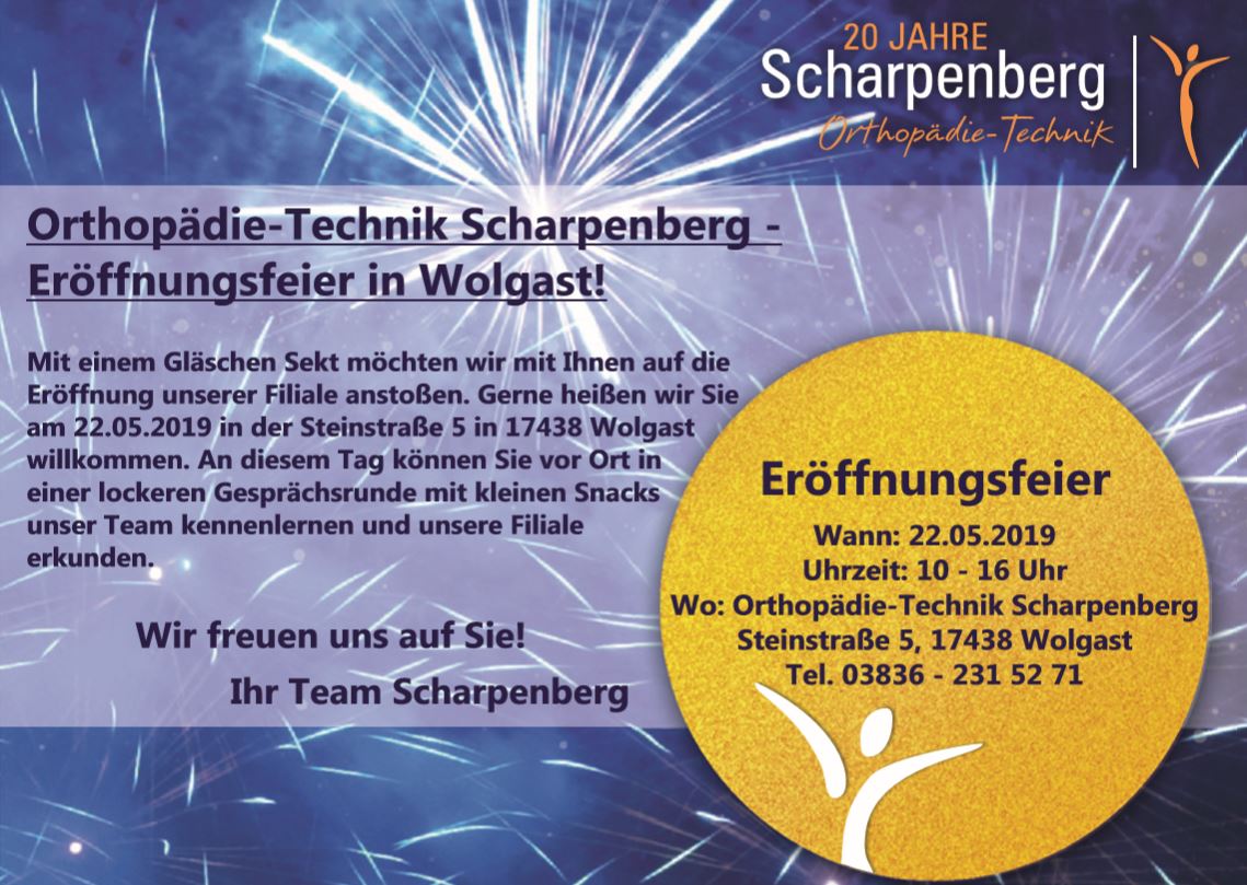 Neueröffnungsfeier in Wolgast