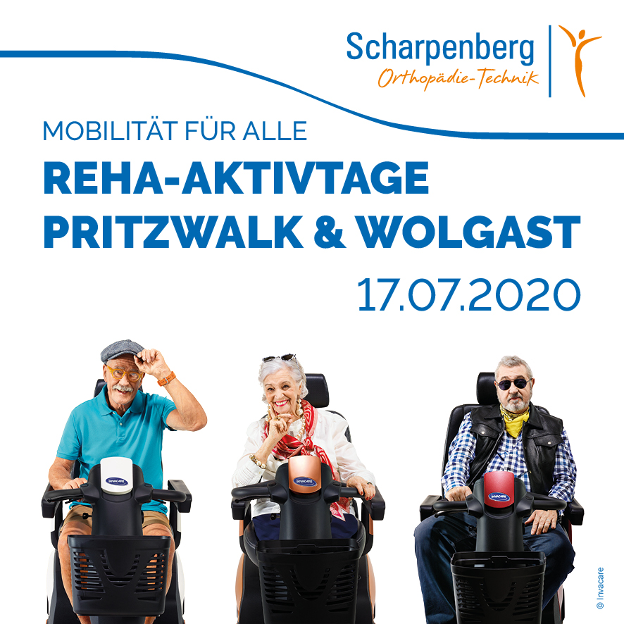 Reha-Aktivtage in Pritzwalk und Wolgast