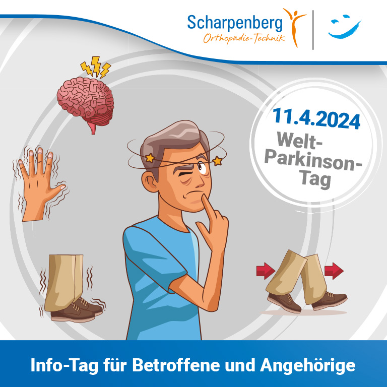 Am 11. April 2024 ist Welt-Parkinson-Tag