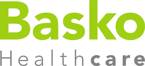 Ein Logo der Firma Basko Orthopädie Handelsgesellschaft mbH.