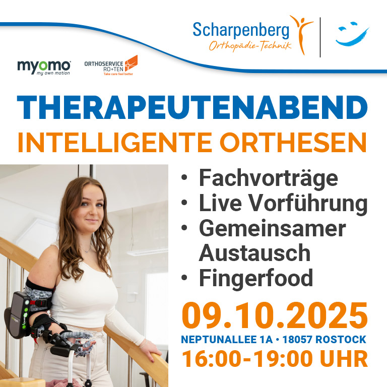 Therapeutenabend – Intelligente Orthesen